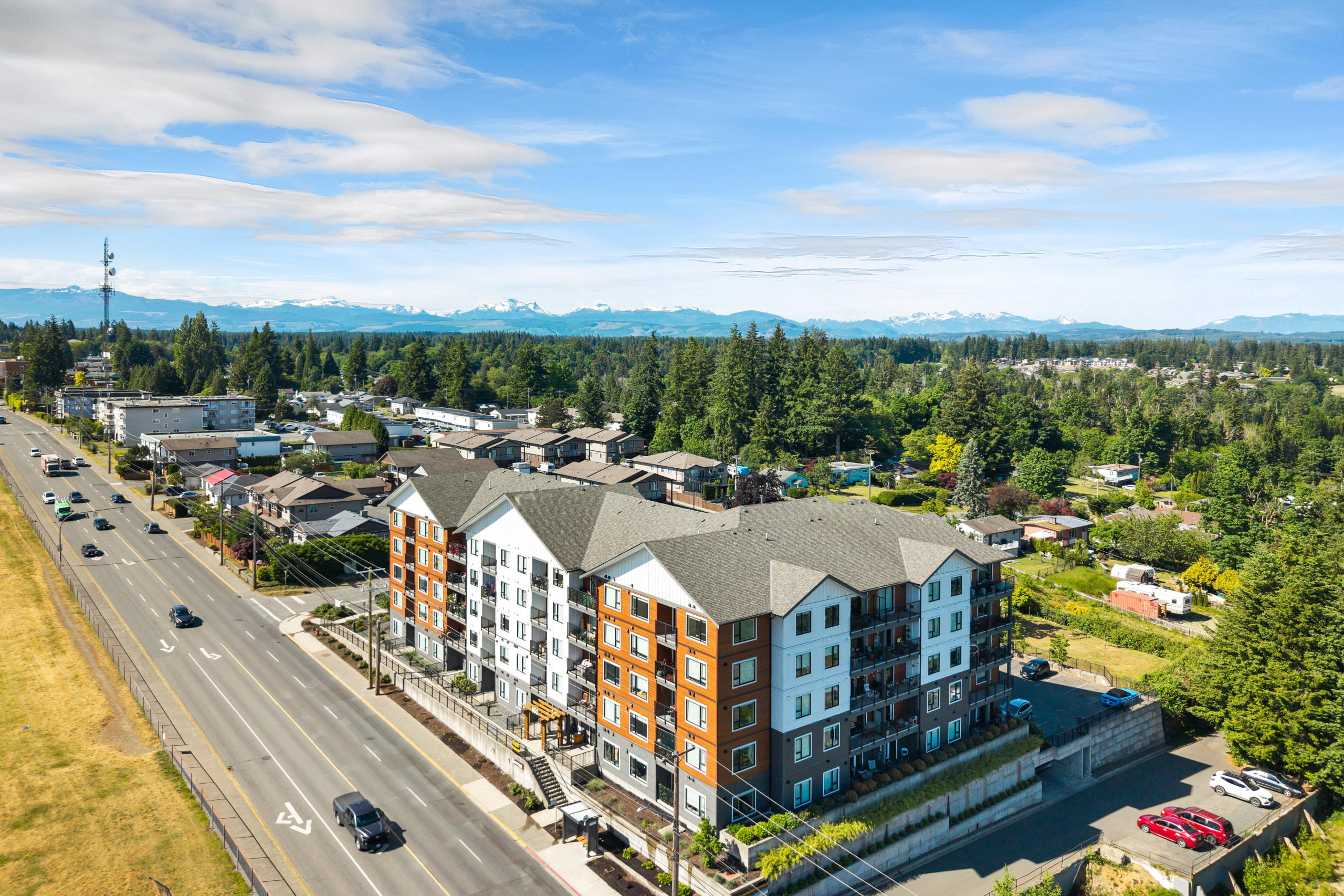 default Oceanview Apartments exterior – 850 Dogwood Street, Campbell River BC