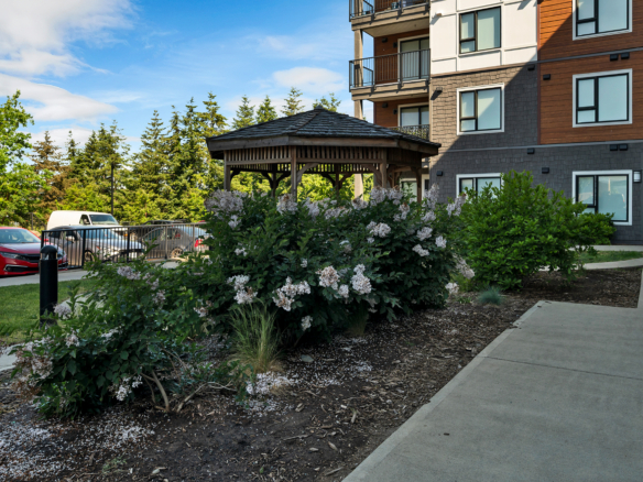 Oceanview Apartments exterior – 850 Dogwood Street, Campbell River BC
