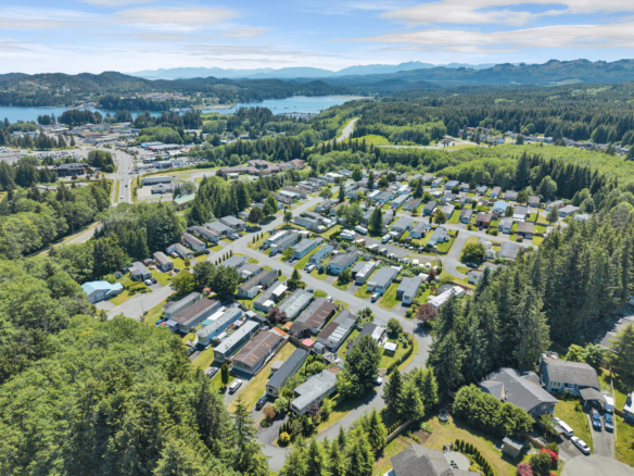 Highview Estates Mobile Home Park Aerial