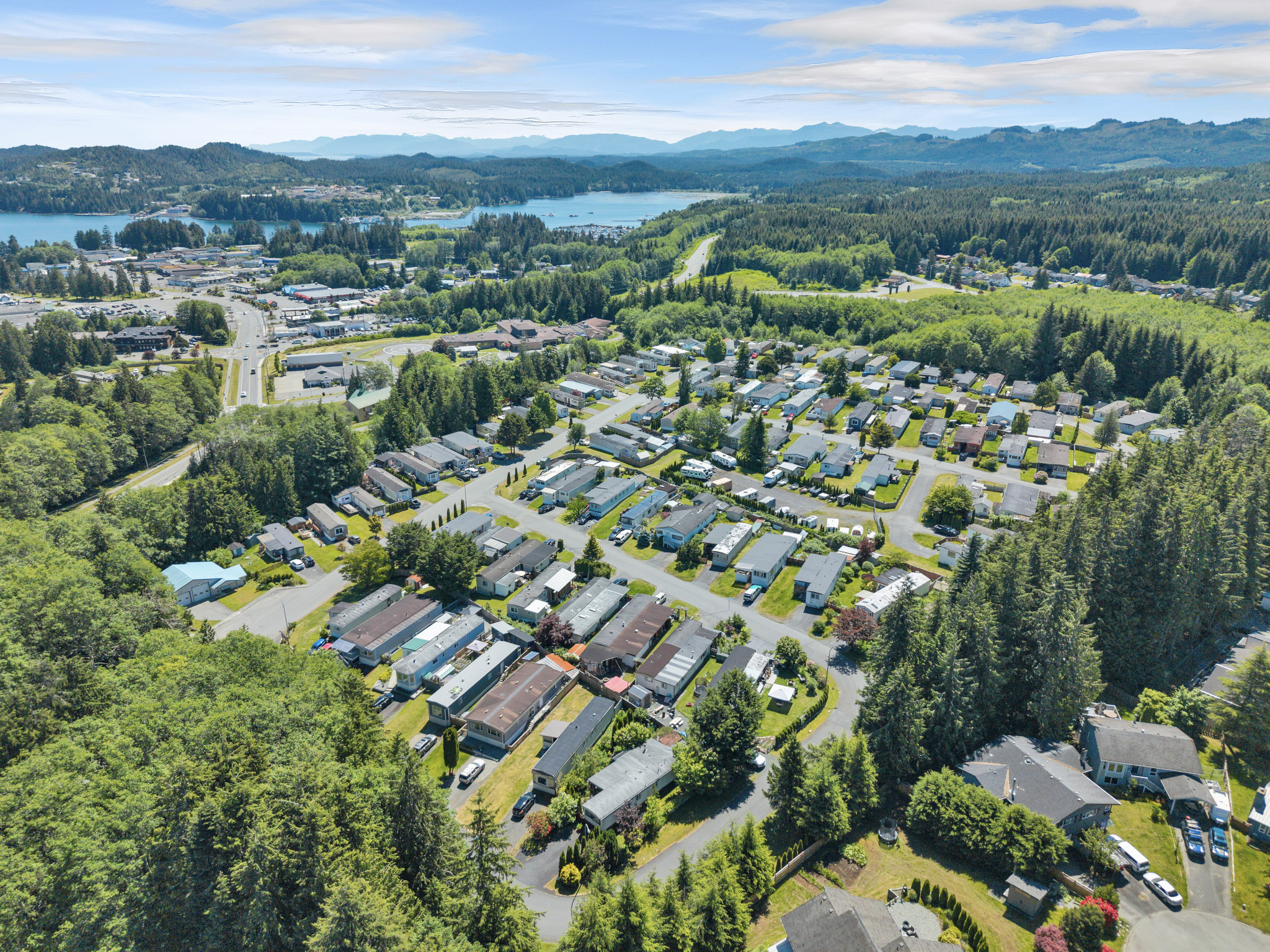Highview Estates Mobile Home Park Aerial